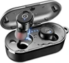 TOZO T10 BT 5.0 Wireless Earbuds with Wireless Charging Case IPX8 Waterproof TWS Stereo Headphones in-Ear Built-in Mic