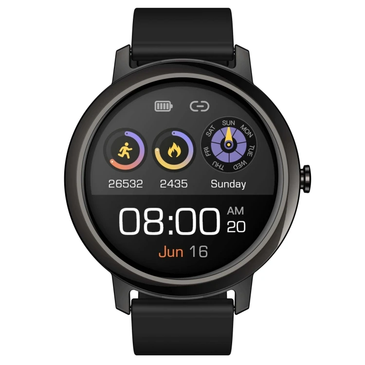 

Smart Watch Men S17 1.3 inch Screen IP67 Waterproof Support Sleep Monitor / Heart Rate Monitor / Blood Pressure Monitoring