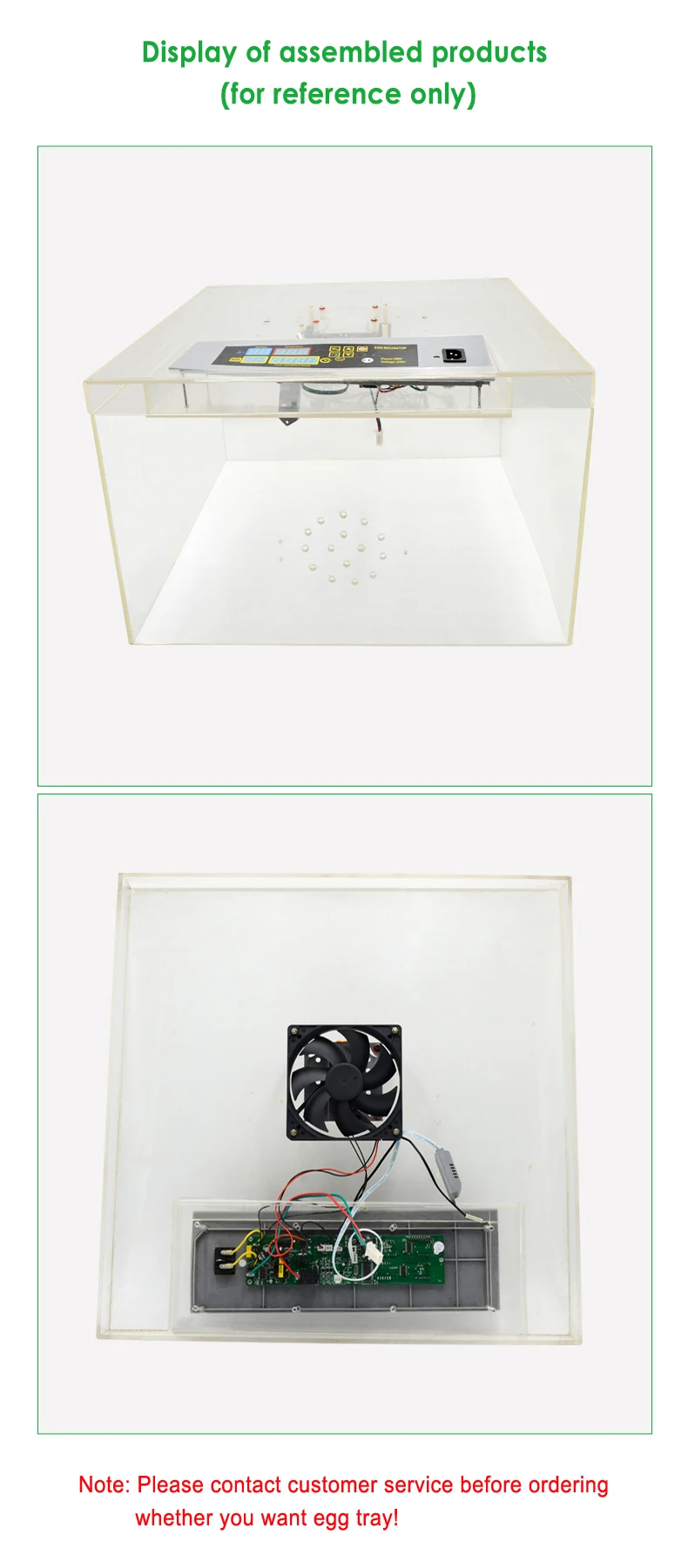 Htmc5 Diy Mini Incubator Set Heating System Egg Incubator Spare Parts