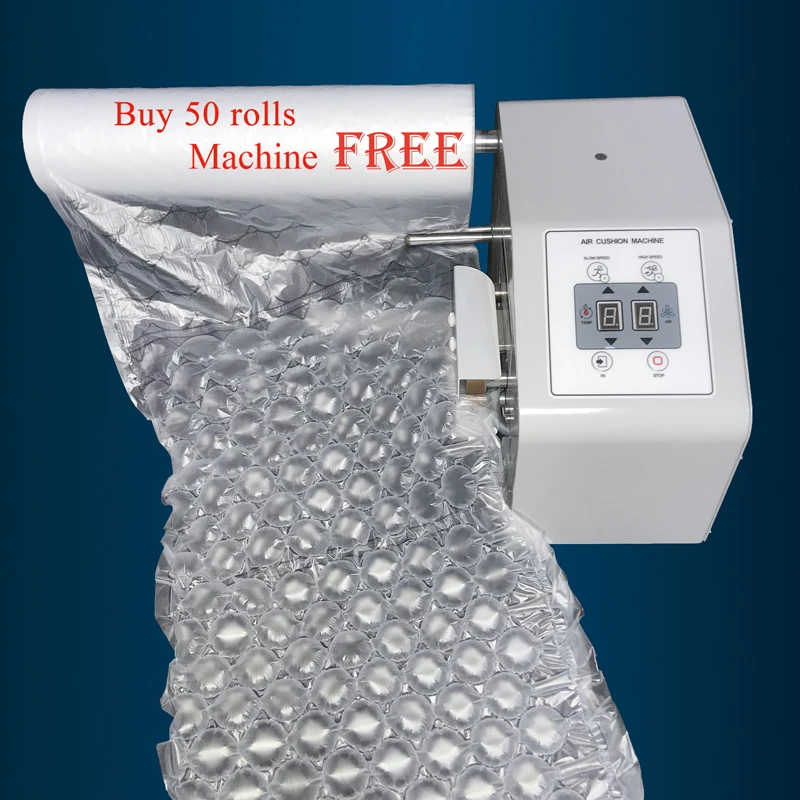 

Air Pillow Maker Machine Cushion Bubble Filler Machine Air Cushion Machine