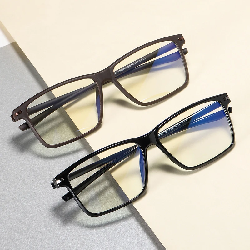 9026 Classic Men Glasses Frames Optics Frame Luxury Square Prescription Glasses Frames Optical Eyewear For Computer Gaming