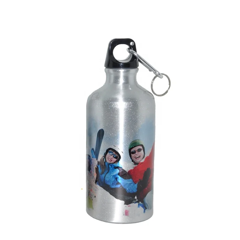 

Wholesale 400ml Cheap Custom Logo Vacuum Outdoor Sports Dye Sublimation Blanks Aluminum Water Bottle Flask