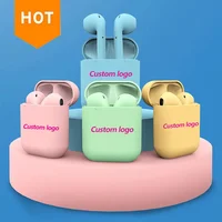 

Free Shipping US Headset Inpods12 macaron color super mini touch control true wireless earphone earbuds original inpods 12 inpod
