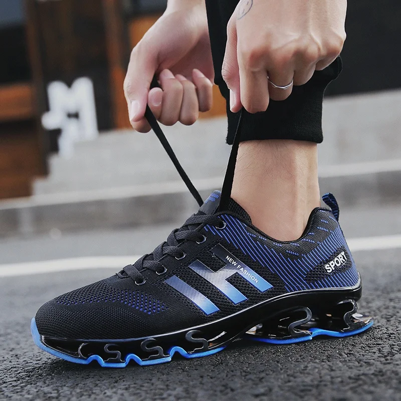 

Wholesale Light Weight Running Fashion Sneakers, High Quality Sport Basketball Shoe Men, Red/white/blue