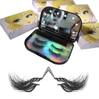 

2019 Meet beauty 3d mink eyelash,Natural distributors free samples custom packaging 3d mink eyelashes Vendor