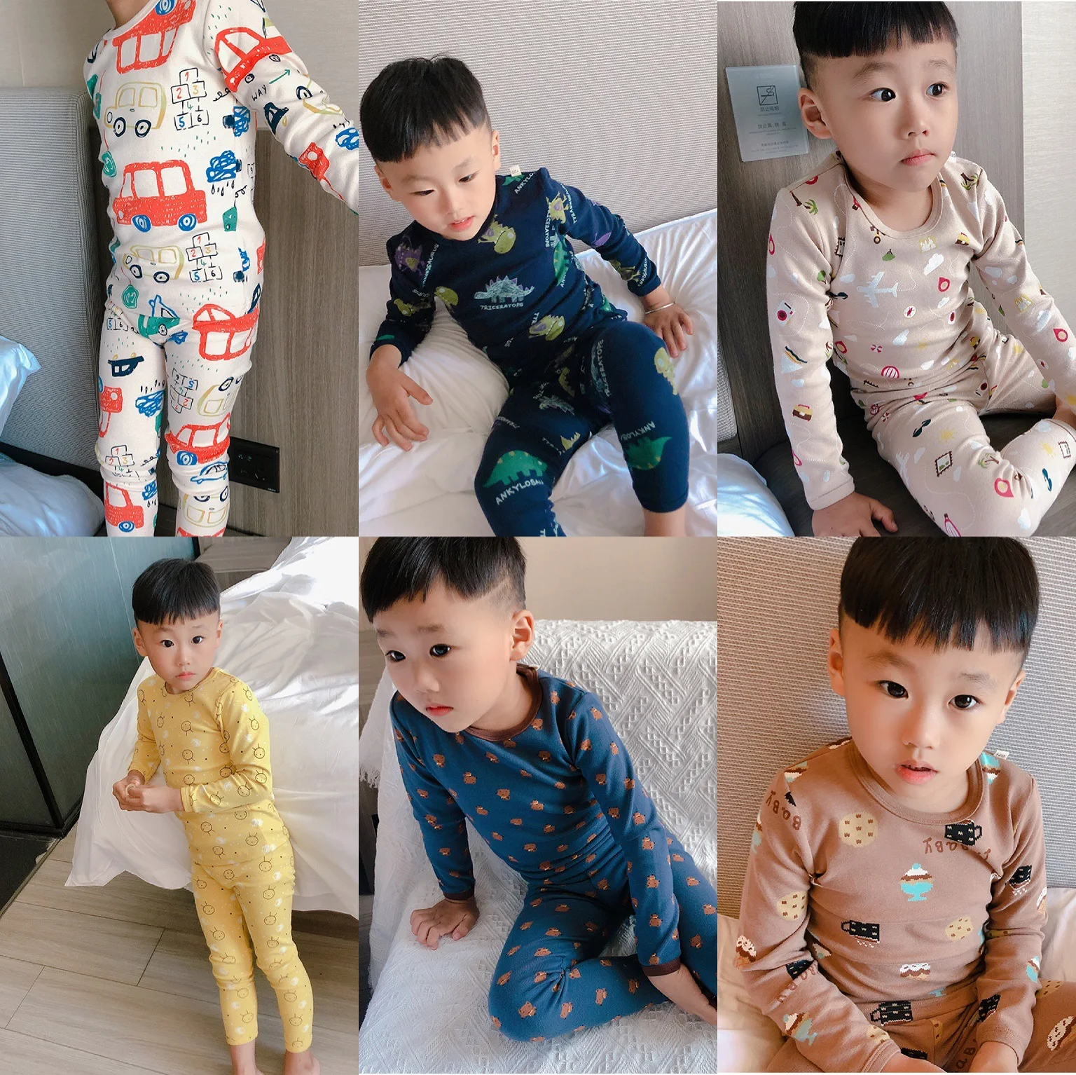 

Wholesal Custom Children Baby Pajamas Character Manufacturers Cotton Sleepwear