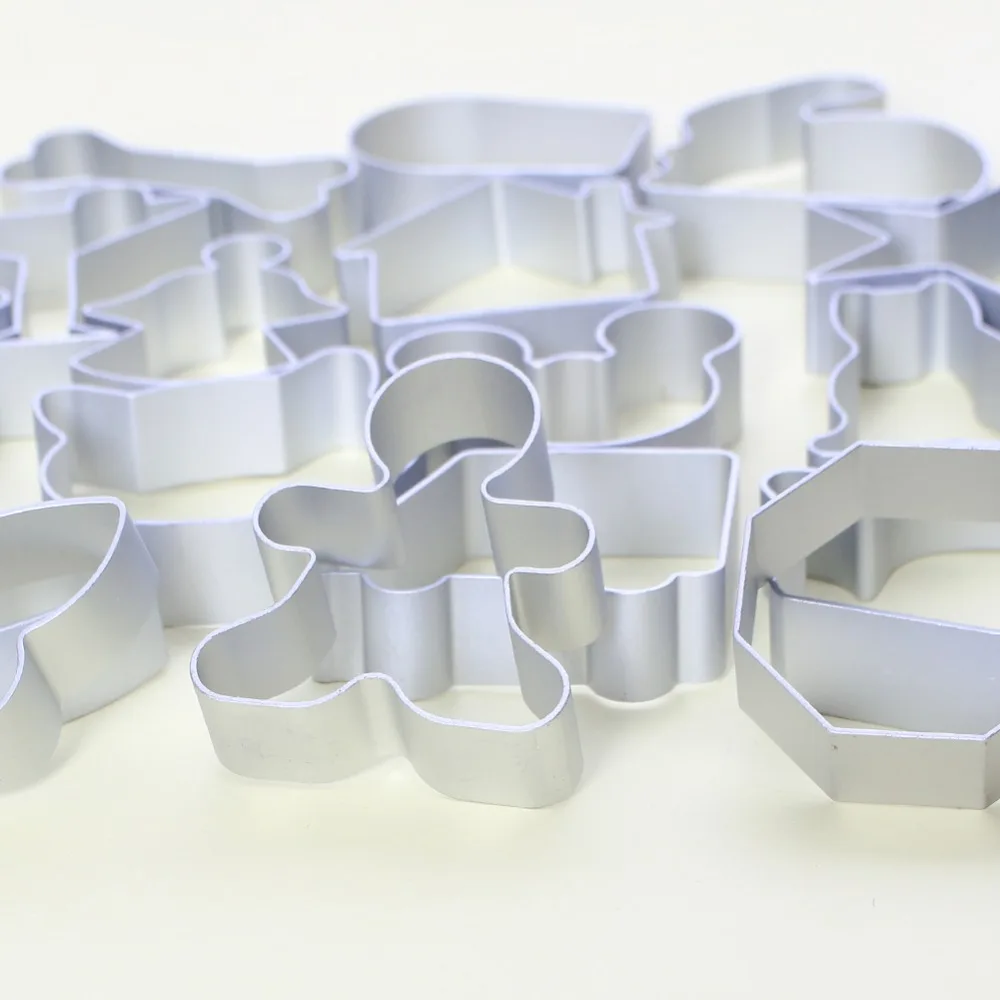 3D Animal Cookie Cutter Metal Aluminum Alloy Cookie Biscuit Frame Mould DIY Baking Pastry Mold Cake Decorating Tools
