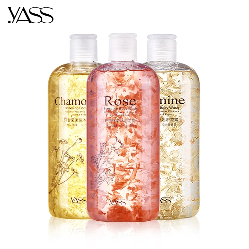 

Natural Organic Skin Petal Whitening & Moisturizing Body Wash Liquid Soap Bath and Shower Gel