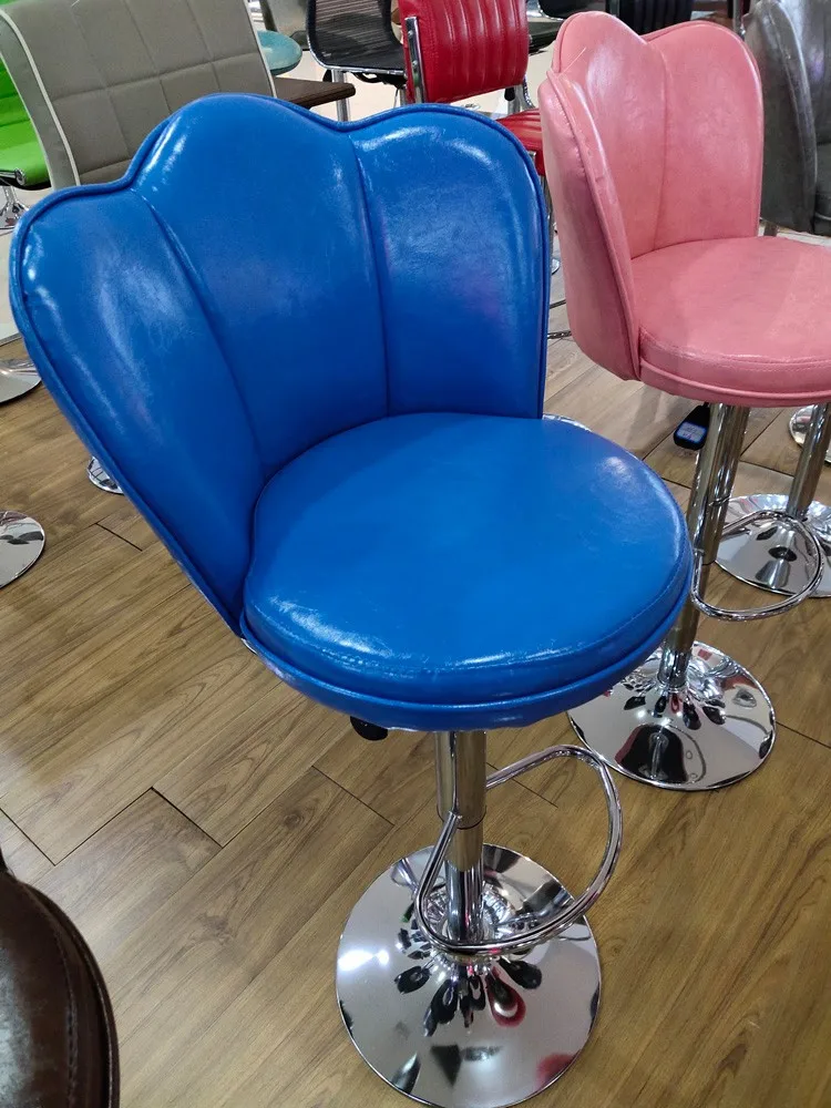 Commercial Furniture Modern Bar Stools Chairs For Bar Counter Leather