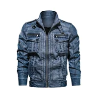 

Hot men's Europe and the United States wholesale custom motorcycle leather jacket