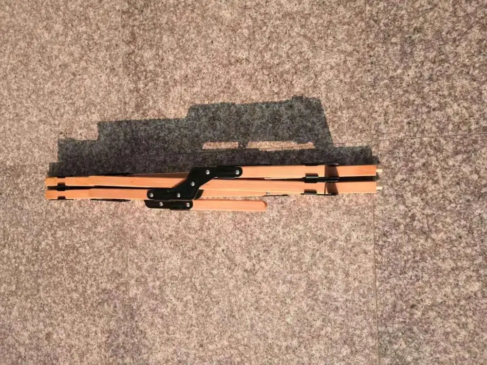 
New Style Beech Wood Portable Folding Camping Roll Table 