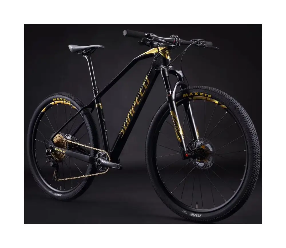 

2019 new bicicletas MTB carbon mountain bike, Golden