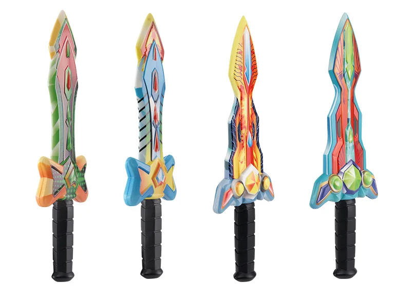 Hot popular soft set game cosplay pu foam weapon toy sword