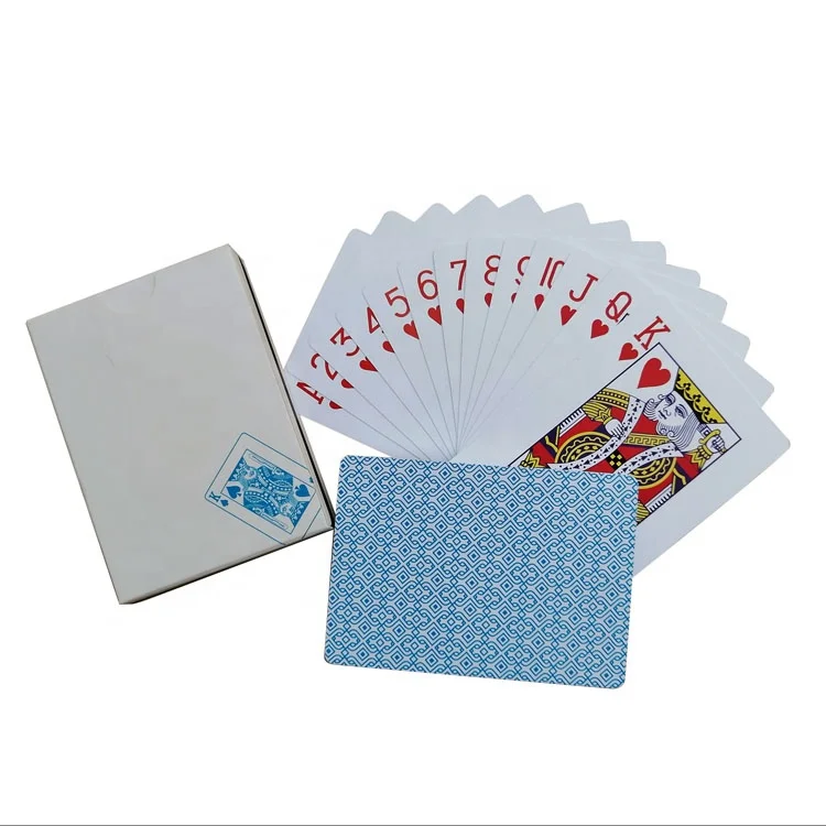 

Factory wholesale adult Cheap standard Waterproof pvc plastic poker playing card game