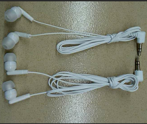 disposable earpieces /airline earpieces /airline ear phone,ear phone earphones airplane earphones,tourist bus ear phones