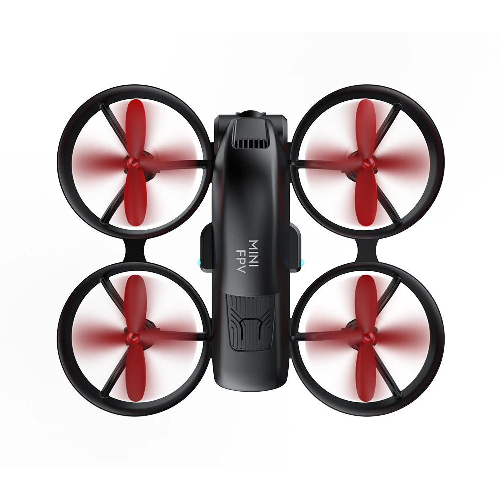 

HOT High Quality HOSHI KF615 Mini Drone 720P Dual Camera WiFi Fpv Pressure Altitude Hold Foldable Quadcopter RC Drone Toys Gift, Black