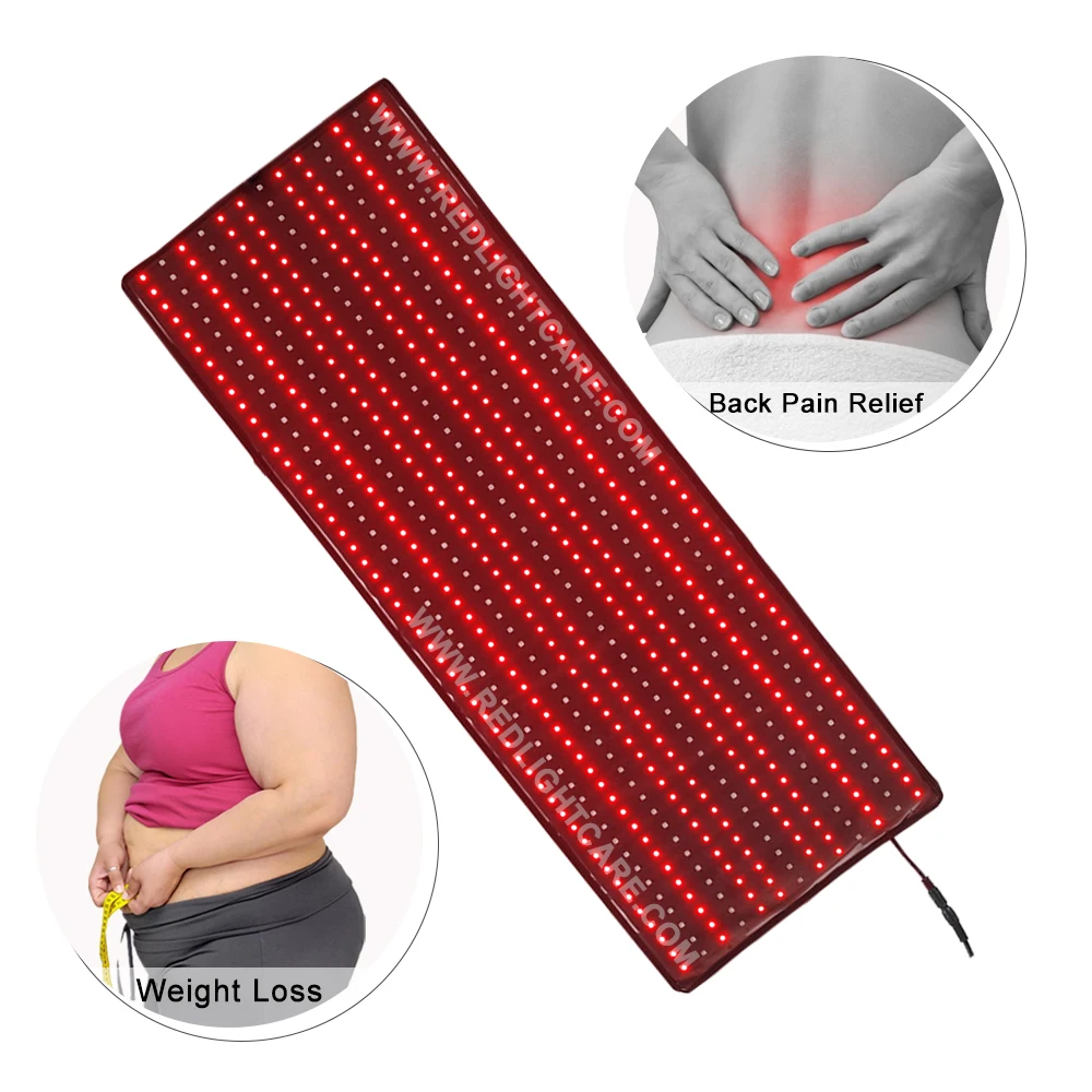 

lipo laser belt 635 880nm red light body contour belt for waist and back, Black