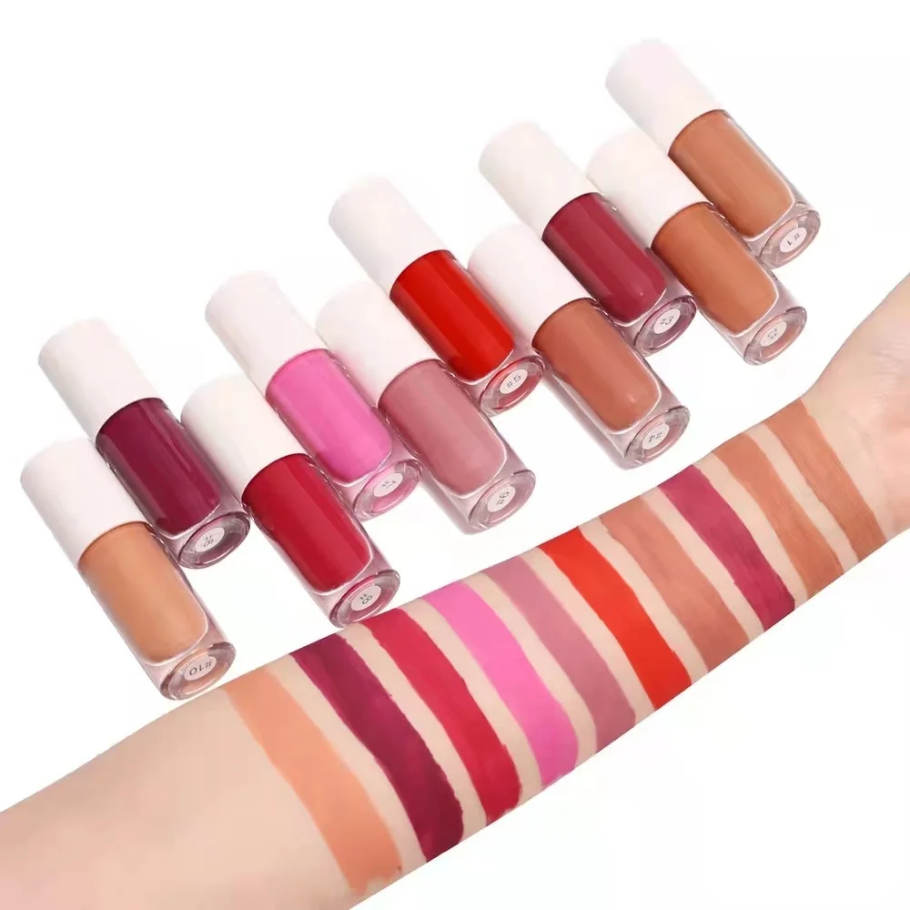 

57 Color Waterproof Matte Lipgloss Make Your Own Logo Wholesale Liquid Lipstick