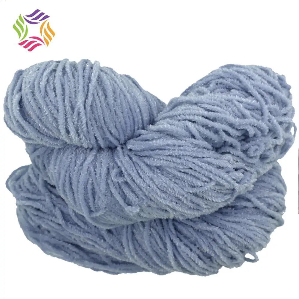 
Super Soft Charmkey Nm 4.2 Polyester Chenille Yarn Knitting Yarn for Knitting Blanket and Baby Clothes 