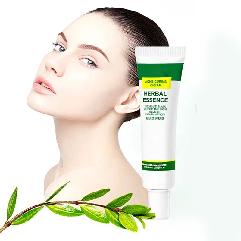 

Quick acne pimples care scar treatment spot removal herbal tea tree anti acne cream