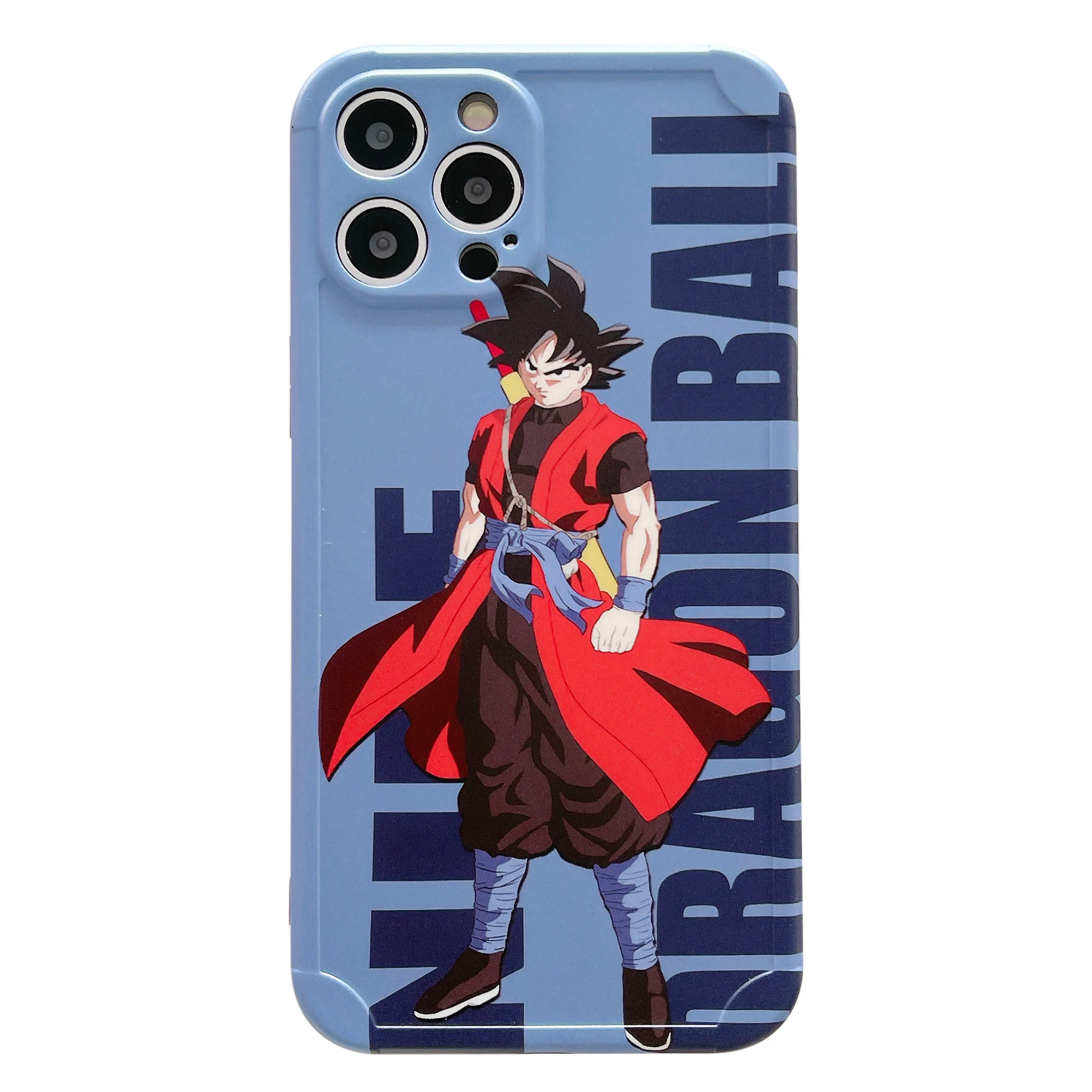 

2021 Goku Pretty Girl Magic Four Corner Protect IMD Phone Case For iPhone 12 Pro MAX 11 XS Max XR 7 8 Plus Clean IMD Cover Coque