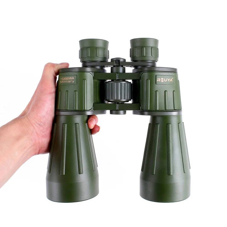 

Germany 15X60 Binoculars Powerful HD Telescope Green binocular Telescope Low Light Night Vision for Hunting Hiking