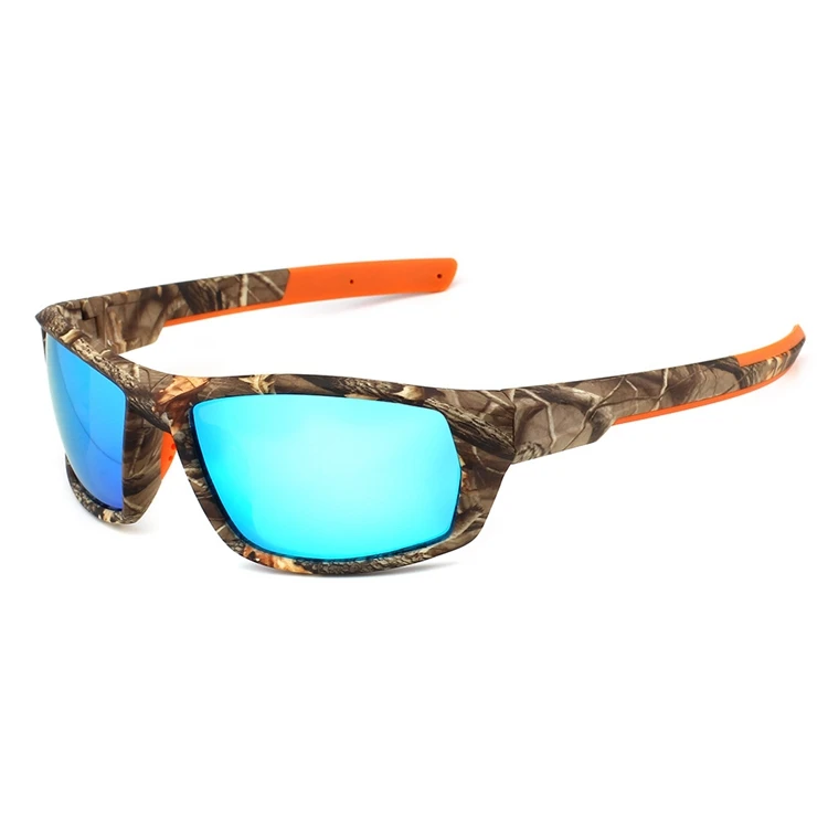 

Men'S Sports Polarized Sunglasses Outdoor Driving Uv Protection Square Camouflage Frame Tac Polarized Sunglasses