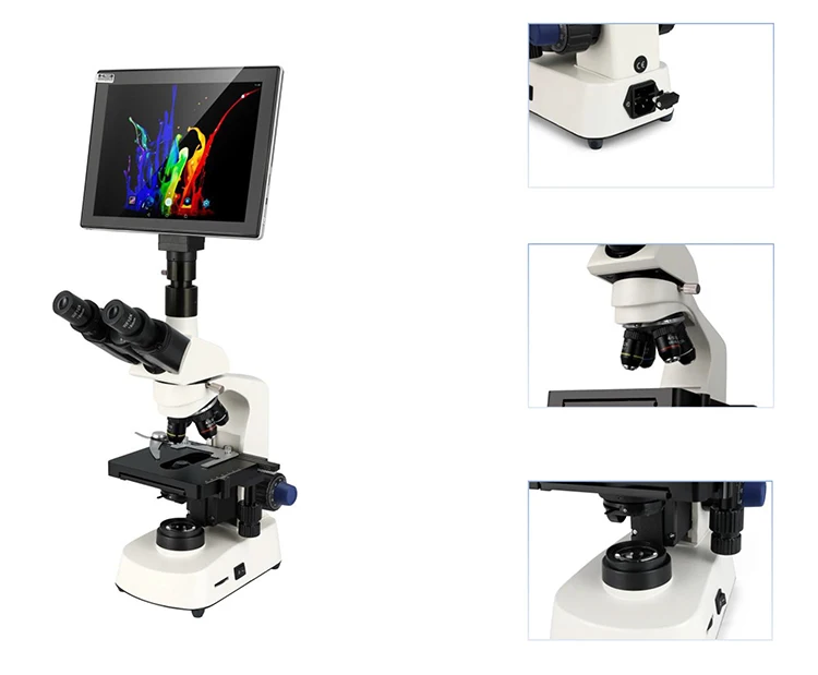 HC-B079A Best Factory Price Laboratory Equipment Biological LCD Screen Digital Microscope