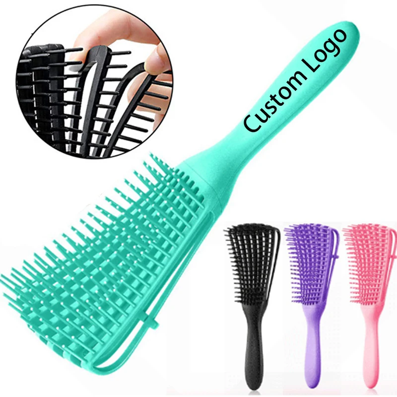 

Anti static Wet Dry Detangling Head Care Reduce Fatigue Detangling Salon Hair Styling Tool Scalp Massage Hair Tangled Brush Comb