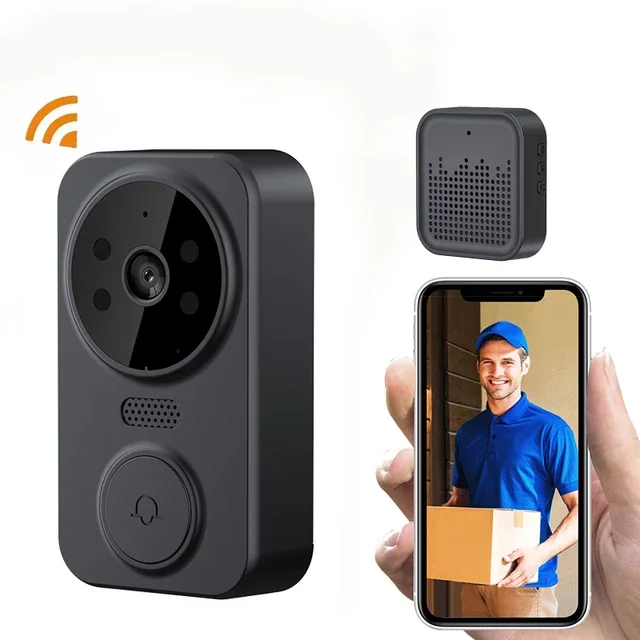 

Tuya Home Video Smart Wifi Doorbell Camera Wireless Doorbell with Camera Wireless Ring Doorbell