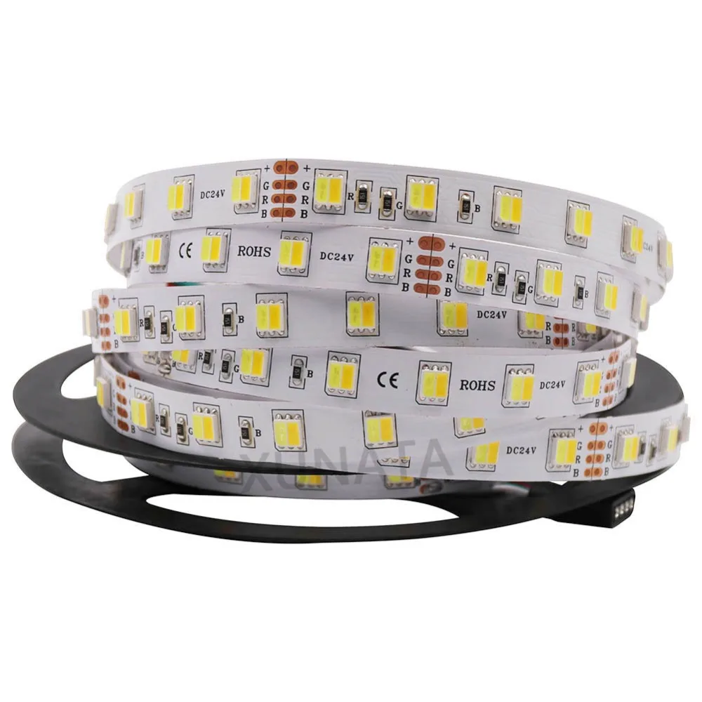 Flexible LED Strip RGB DC12V CRI85  red yellow blue 90LEDs/m Linear Light