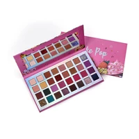 

Hot Selling Cake Pop 32 Color Eyeshadow Palette private label shimmer matte eyeshadow