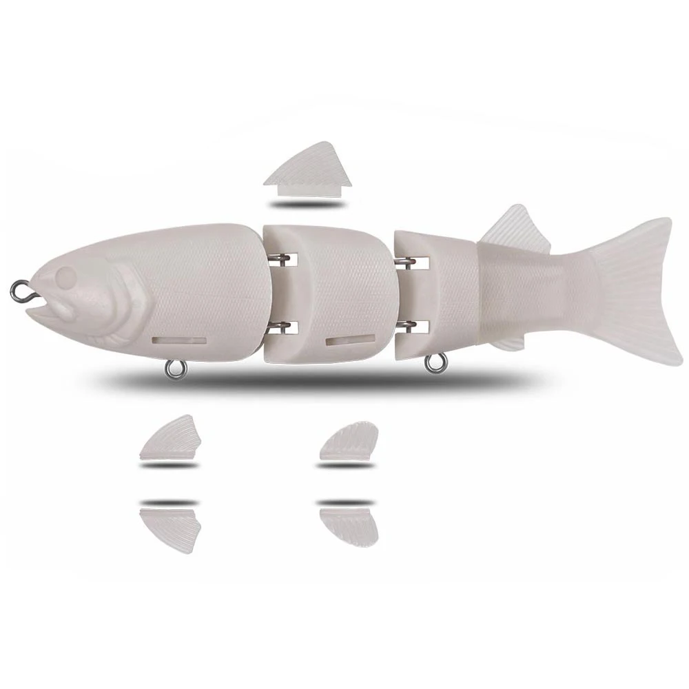 

unpainted fishing lure slow sinking swimbait 215mm 140g, Unpaint