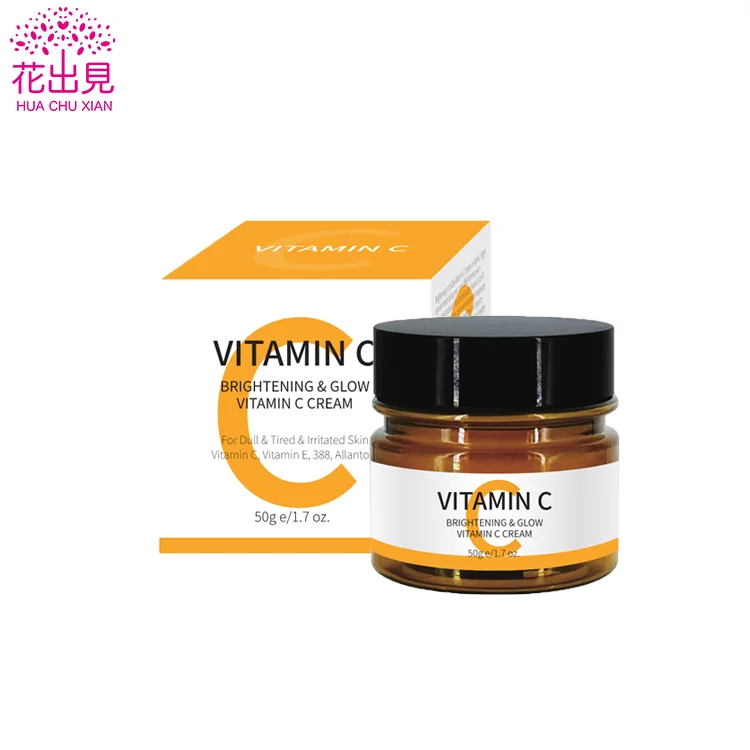 

HUA CHU XIAN wholesale brightening whitening vitamin C facial cream anti spot dark anti-pigmentation cream for skin care