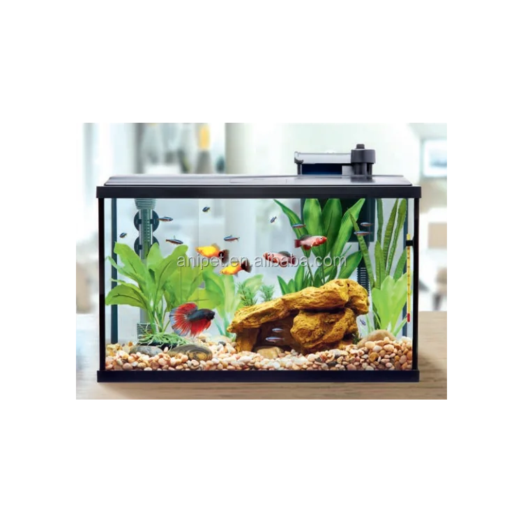 Resun 0.8gal Clear Small Cylinder Glass Fish Aquarium Tank Multiple