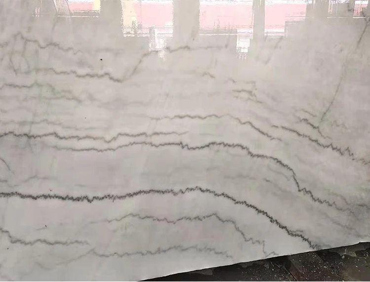 Factory Price China Guangxi Natural White Marble Custom Size 20mm Thick Slabs