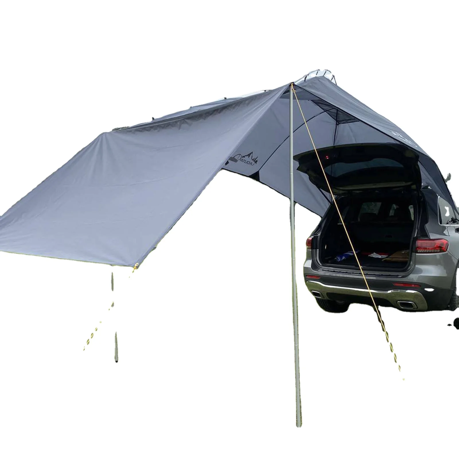 

Outdoor Waterproof Tent Awning Durable Car SUV Sedan Camping Anti-UV Tent For Self-driving Camping Traveling Sun Shade Dropship