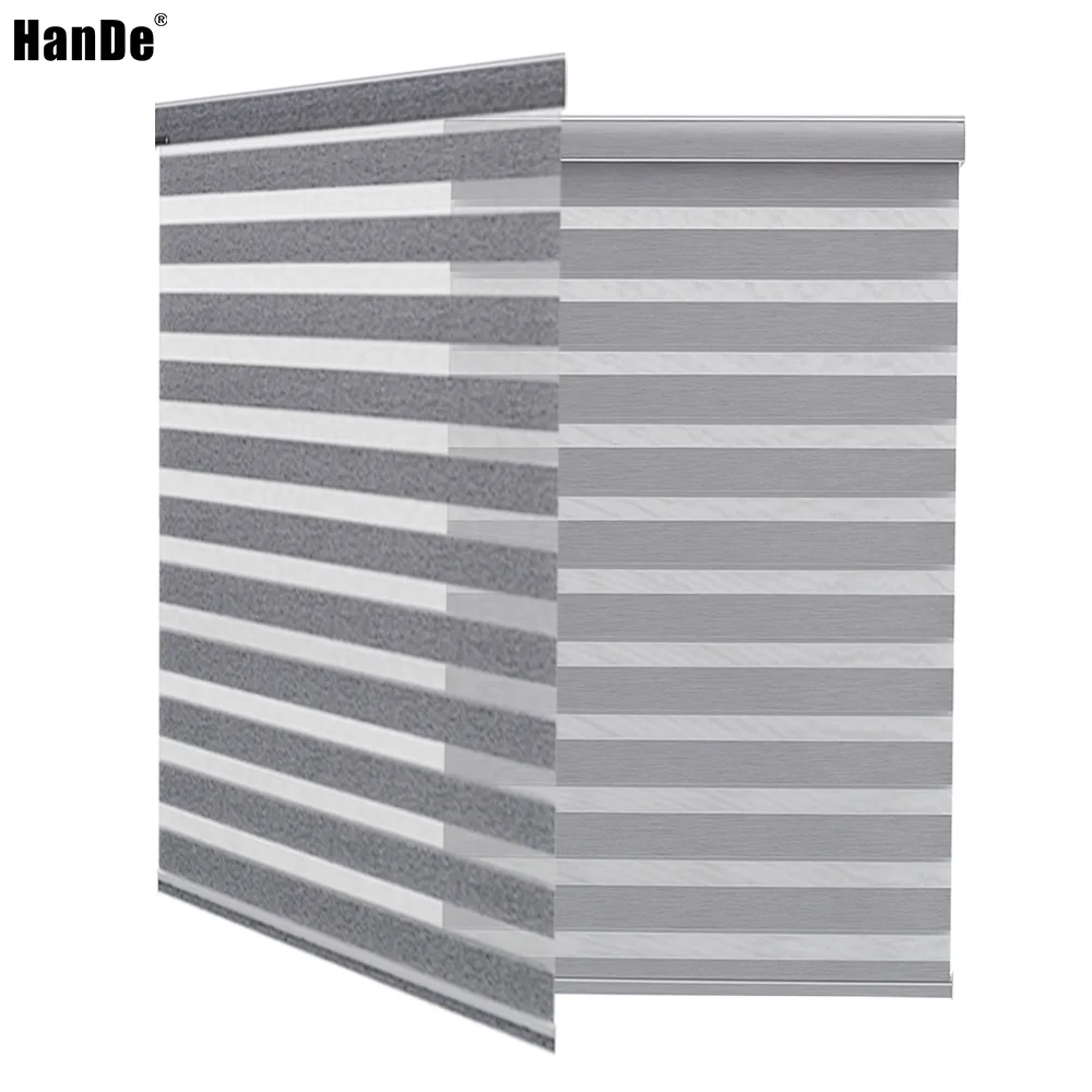 

Manufacturer custom horizontal Indoor zebra roller blind sun shading fabric full blackout zebra blinds
