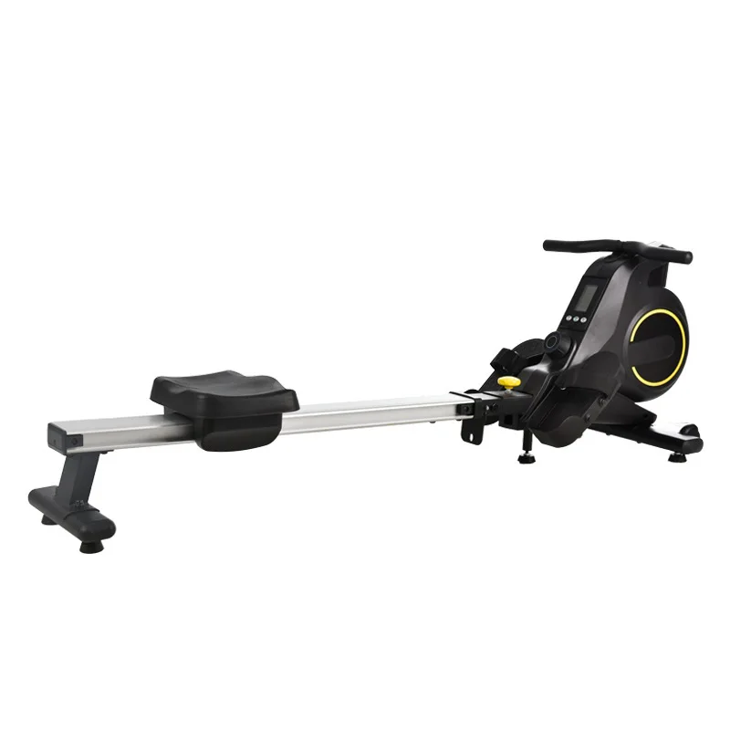 

Simple intelligent exercise folding magnetoresistive fitness equipment rowing machine in household magnetocontrol room