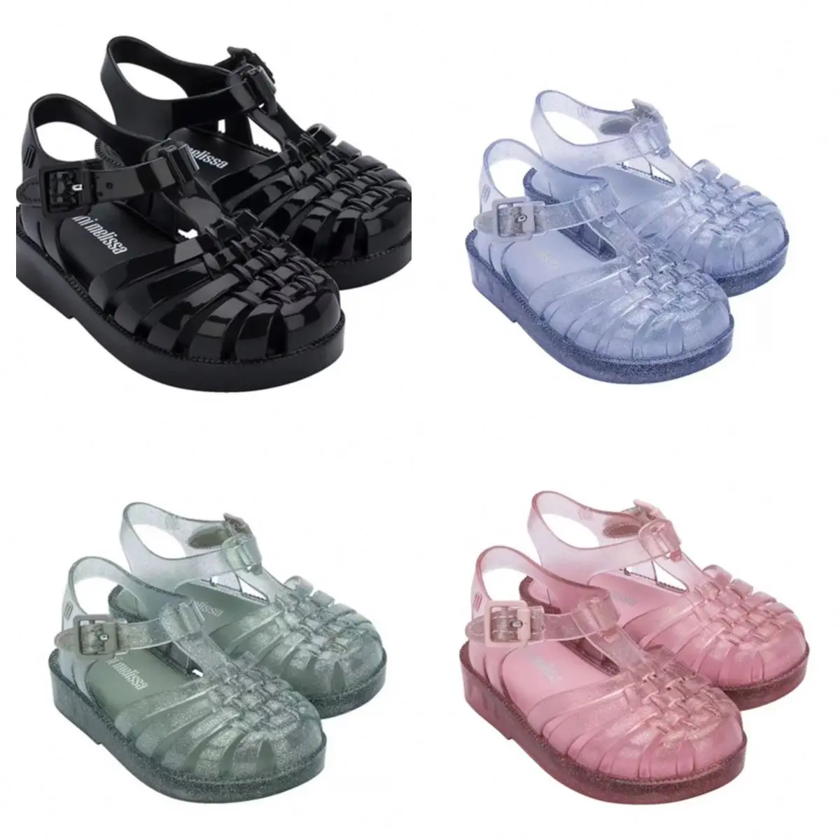 

2021 new children's sandal jelly baby baotou soft beach wear resistant skid shoes