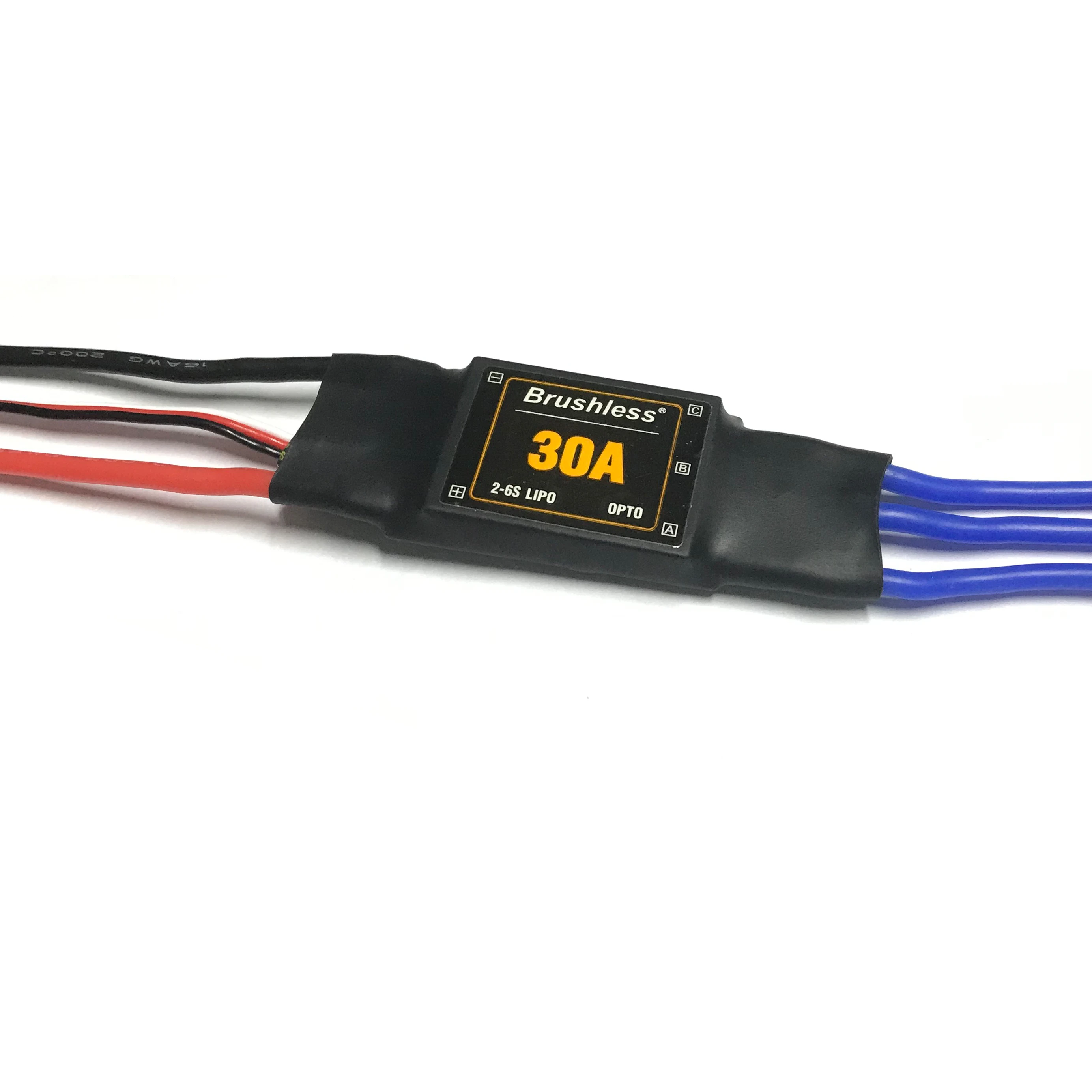 

Special clearance Cheap 30A ESC for 2-6s lipo battery RC multicopter Helicopter electric speed control 30A ESC For FPV drone