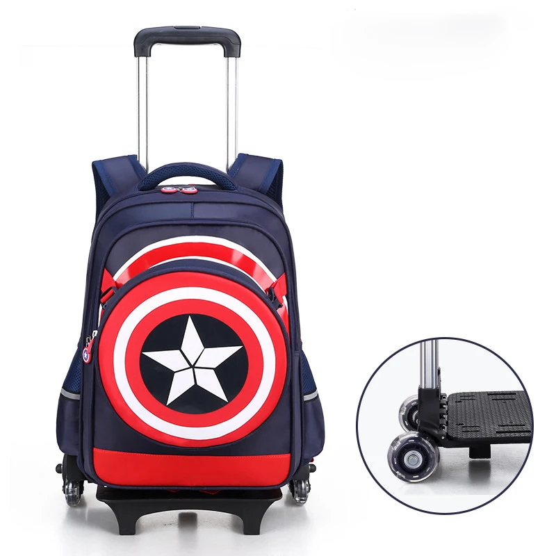 

Twinkle Kids Factory Oem Custom Detachable For Children School Trolley Bag