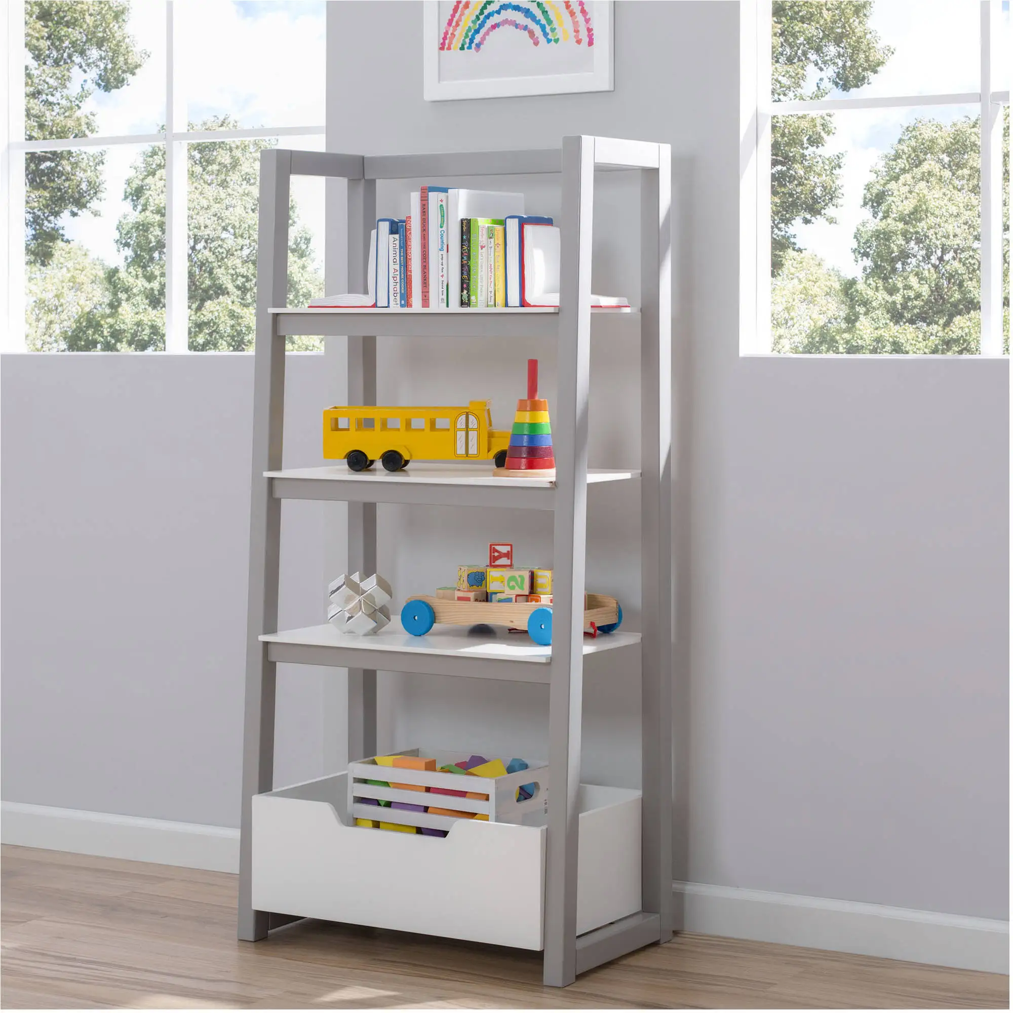 Kids Book Shelves and Storage