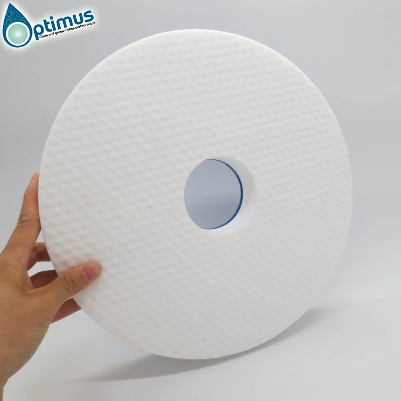 

Floor care sponge Melamine Floor Pad Cleaning Pad, White melamine+blue scouring pad