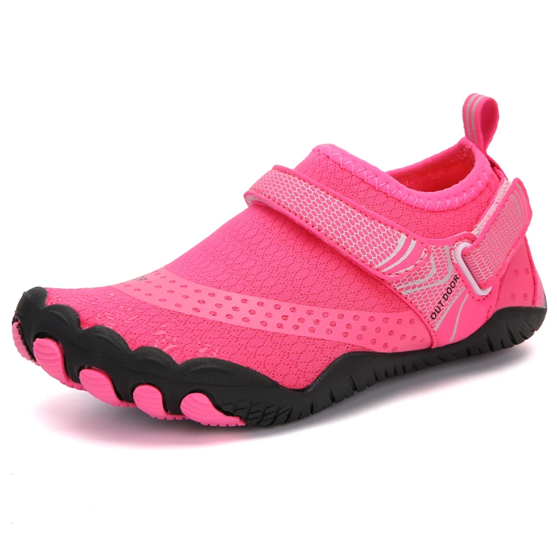 

QINGDI Factory wholesale High quality aqua shoes kids aqua shoes mesh kids aqua shoes, 6 color