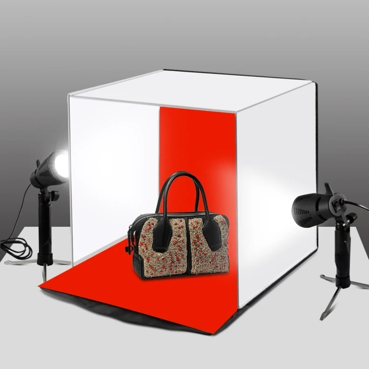 

Photo Softbox PULUZ Portable Light Led Lightbox 40cm x 40cm x 40cm Photographic Equipment lights Box