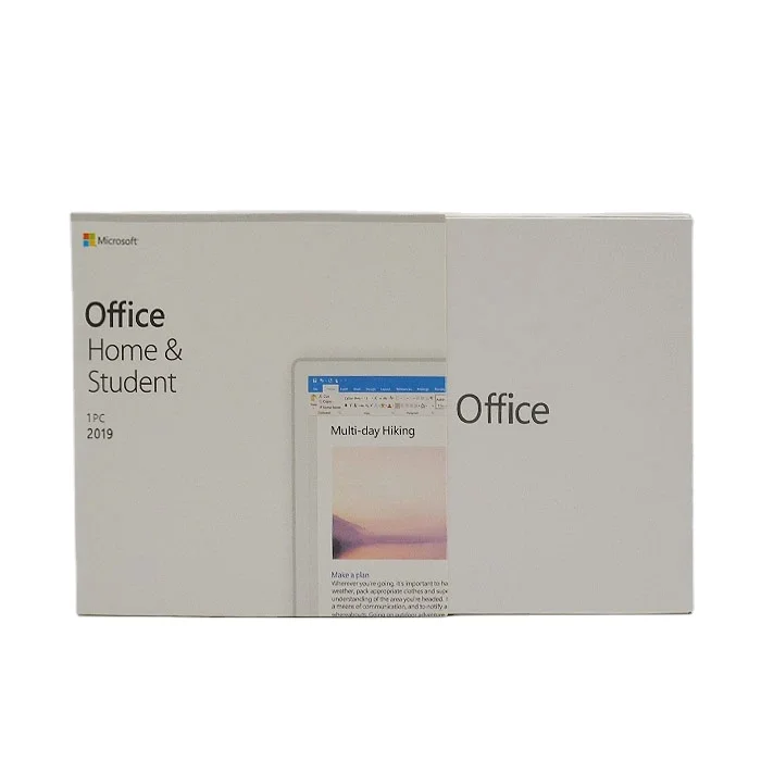 

Microsoft Office 100% Online Activation software digital download Home And Student 2019 HS License Digital Key