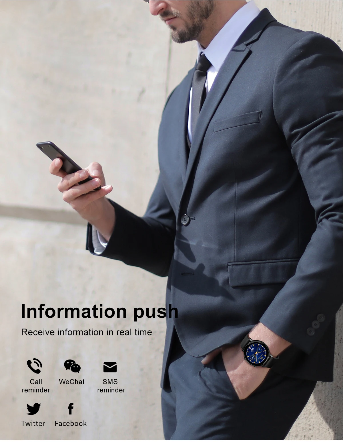 DT-96 waterproof smart watch -