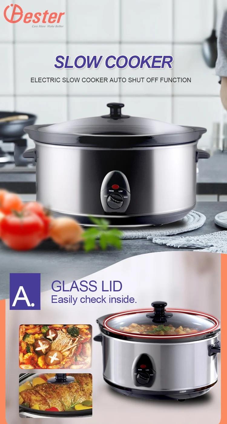 Chinese Factory Multipurpose Slow Cooker Electric Soup Cooker Soup ...