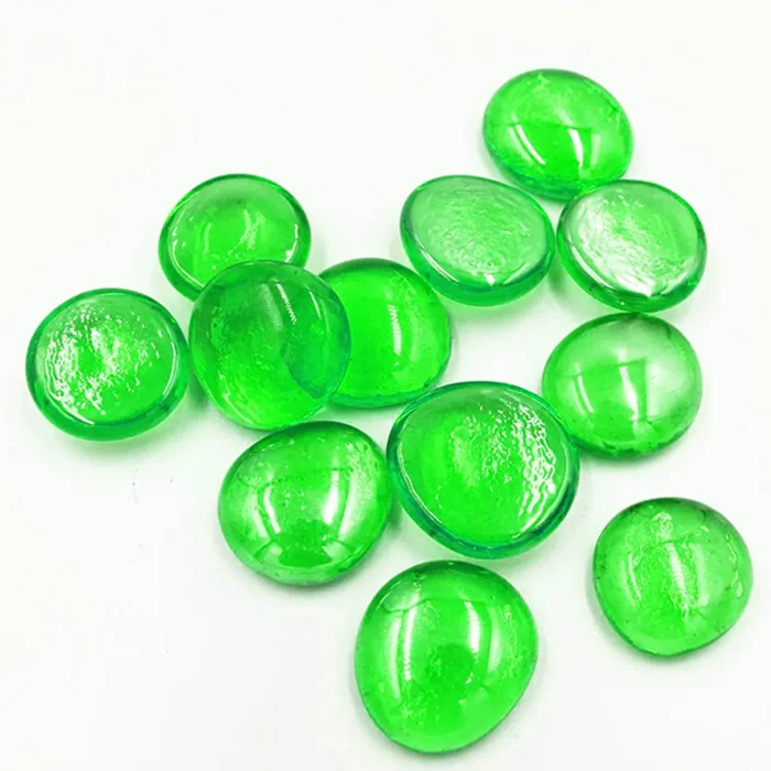 Fireglass 1/2" Green Reflective Fire Glass,10 Lb. Bag Buy 1/2" Green